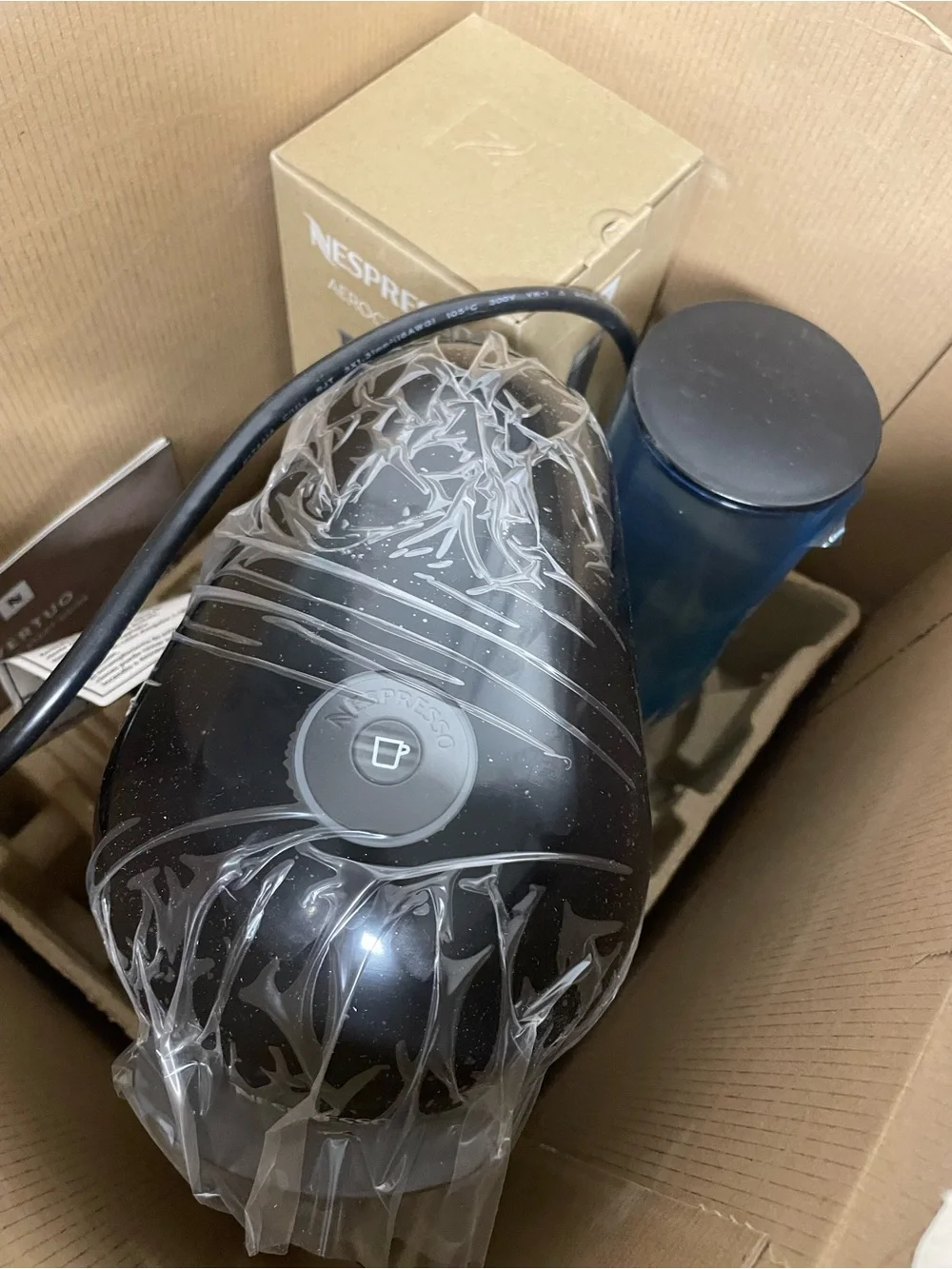 New Nespresso VertuoPlus & Aeroccino3 Bundle by Breville coffee maker kitchen